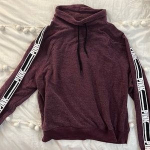 cowl neck sweatshirt